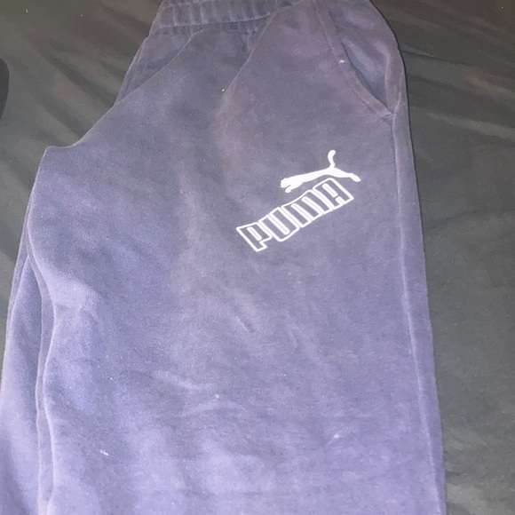 Navy Blue Puma pants - Picture 3 of 4